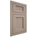 Shiloh Cabinetry Flush Inset Beaded Century White Oak Quarter Sawn Whitewash Door