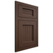 Shiloh Cabinetry Flush Inset Beaded Century White Oak Rift Cut Braun Door