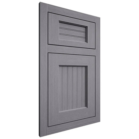 Shiloh Cabinetry Flush Inset Beaded Century White Oak Rift Cut Cadet Door