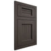 Shiloh Cabinetry Flush Inset Beaded Century White Oak Rift Cut Creekside Door