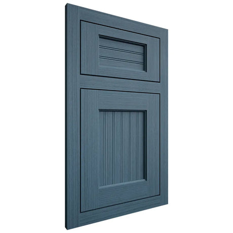 Shiloh Cabinetry Flush Inset Beaded Century White Oak Rift Cut Hudson Door