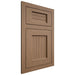 Shiloh Cabinetry Flush Inset Beaded Century White Oak Rift Cut Medium Door