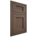 Shiloh Cabinetry Flush Inset Beaded Century White Oak Rift Cut Mineral Door