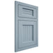 Shiloh Cabinetry Flush Inset Beaded Century White Oak Rift Cut Sky Door