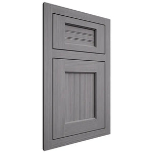 Shiloh Cabinetry Flush Inset Beaded Century White Oak Rift Cut Sterling Door