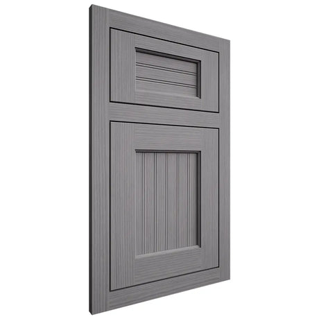 Shiloh Cabinetry Flush Inset Beaded Century White Oak Rift Cut Sterling Door