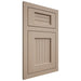 Shiloh Cabinetry Flush Inset Beaded Century White Oak Rift Cut Straw Door