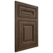 Shiloh Cabinetry Flush Inset Bradford Alder Plain Cut Caviar Door