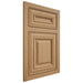 Shiloh Cabinetry Flush Inset Bradford Alder Plain Cut Natural Door