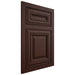 Shiloh Cabinetry Flush Inset Bradford Alder Plain Cut Umber Door