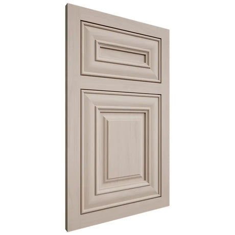 Shiloh Cabinetry Flush Inset Bradford Alder Plain Cut White Sands Door