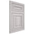 Shiloh Cabinetry Flush Inset Bradford Hickory Plain Cut Cotton Door