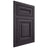 Shiloh Cabinetry Flush Inset Bradford Hickory Plain Cut Harbor Door