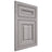 Shiloh Cabinetry Flush Inset Bradford Hickory Plain Cut Stratus Door
