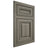 Shiloh Cabinetry Flush Inset Bradford Hickory Plain Cut Thyme Door