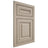 Shiloh Cabinetry Flush Inset Bradford Maple Plain Cut Pebble Door