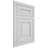 Shiloh Cabinetry Flush Inset Bradford Paintable Arctic Door
