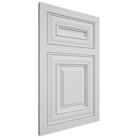 Shiloh Cabinetry Flush Inset Bradford Paintable Arctic Door