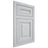Shiloh Cabinetry Flush Inset Bradford Paintable Niebla Azul Door