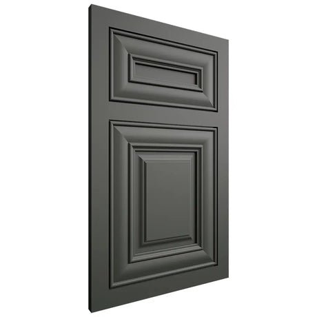 Shiloh Cabinetry Flush Inset Bradford Paintable Pewter Green Door