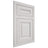 Shiloh Cabinetry Flush Inset Bradford Paintable Soft White Door