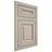 Shiloh Cabinetry Flush Inset Bradford Poplar Plain Cut Seagull Door
