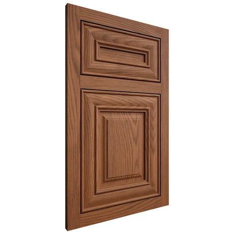 Shiloh Cabinetry Flush Inset Bradford Red Oak Plain Cut Braun Door