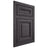Shiloh Cabinetry Flush Inset Bradford Red Oak Plain Cut Harbor Door