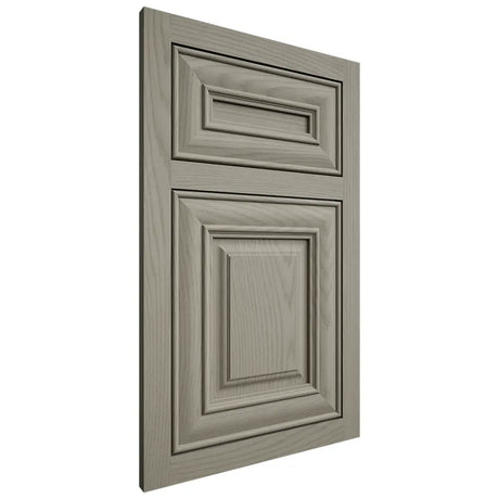 Shiloh Cabinetry Flush Inset Bradford Red Oak Plain Cut Thyme Door