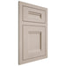 Shiloh Cabinetry Flush Inset Bristol Alder Plain Cut White Sands Door