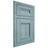 Shiloh Cabinetry Flush Inset Bristol Hickory Plain Cut Sky Door