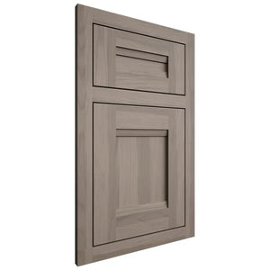 Shiloh Cabinetry Flush Inset Bristol Hickory Plain Cut Sterling Door