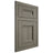 Shiloh Cabinetry Flush Inset Bristol Hickory Plain Cut Thyme Door
