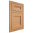 Shiloh Cabinetry Flush Inset Bristol Maple Plain Cut Golden Door