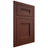 Shiloh Cabinetry Flush Inset Bristol Maple Plain Cut Sable Door
