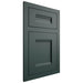 Shiloh Cabinetry Flush Inset Bristol Paintable Billiard Green Door