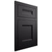 Shiloh Cabinetry Flush Inset Bristol Paintable Black Door