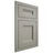 Shiloh Cabinetry Flush Inset Bristol Paintable Evergreen Fog Door
