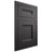 Shiloh Cabinetry Flush Inset Bristol Paintable Iron Ore Door