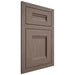 Shiloh Cabinetry Flush Inset Bristol Poplar Plain Cut River Rock Door