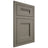 Shiloh Cabinetry Flush Inset Bristol Poplar Plain Cut Thyme Door