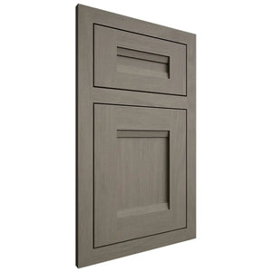 Shiloh Cabinetry Flush Inset Bristol Poplar Plain Cut Thyme Door