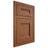 Shiloh Cabinetry Flush Inset Bristol Red Oak Plain Cut Braun Door