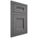 Shiloh Cabinetry Flush Inset Bristol Red Oak Plain Cut Cadet Door