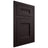 Shiloh Cabinetry Flush Inset Bristol Red Oak Plain Cut Espresso Door