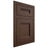 Shiloh Cabinetry Flush Inset Bristol White Oak Plain Cut Braun Door