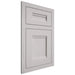 Shiloh Cabinetry Flush Inset Bristol White Oak Plain Cut Cotton Door