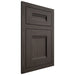Shiloh Cabinetry Flush Inset Bristol White Oak Plain Cut Creekside Door