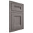 Shiloh Cabinetry Flush Inset Bristol White Oak Plain Cut Flagstone Door