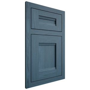Shiloh Cabinetry Flush Inset Bristol White Oak Plain Cut Hudson Door